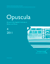 Opuscula 4 | 2011