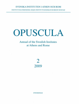 Opuscula 2 | 2009