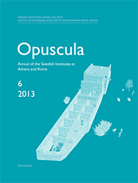 Opuscula 6 | 2013