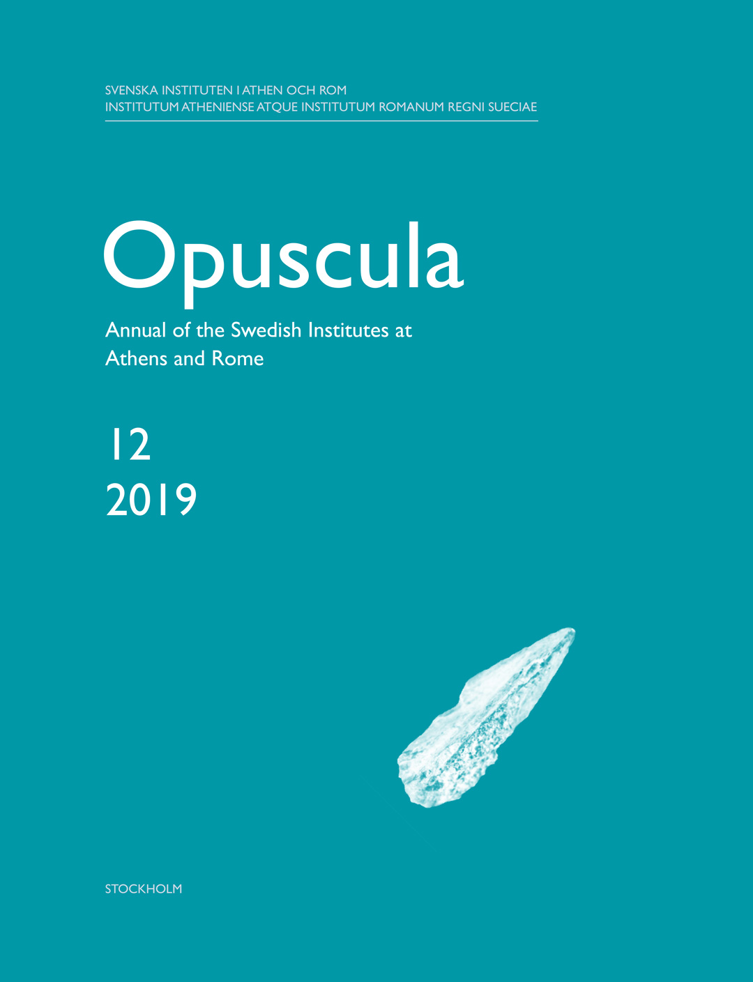 Opuscula 12 | 2019